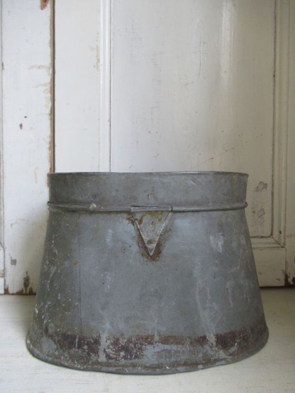 oude Franse zinken aasemmer - Afbeelding 5