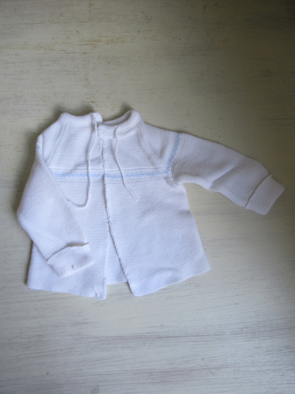 schattig oud baby vestje, jaren 60 - Afbeelding 2