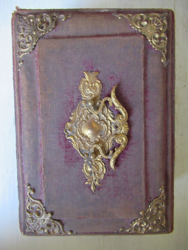 antiek shabby sieraden kistje - Afbeelding 4