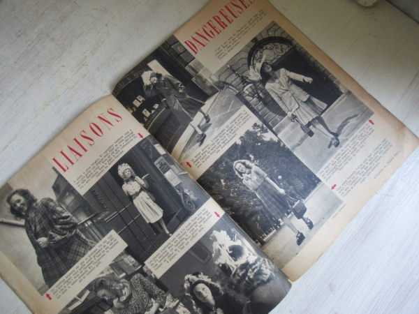 oud Frans tijdschrift, Claudine, juli 1946 - Afbeelding 4