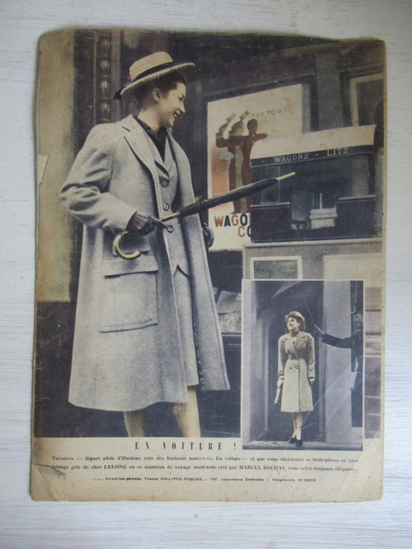 oud Frans tijdschrift, Claudine, juli 1946 - Afbeelding 6