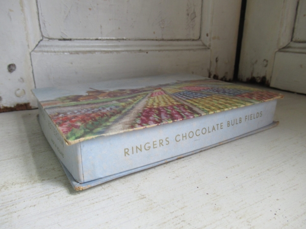 oud kartonnen chocolade doosje - Afbeelding 2