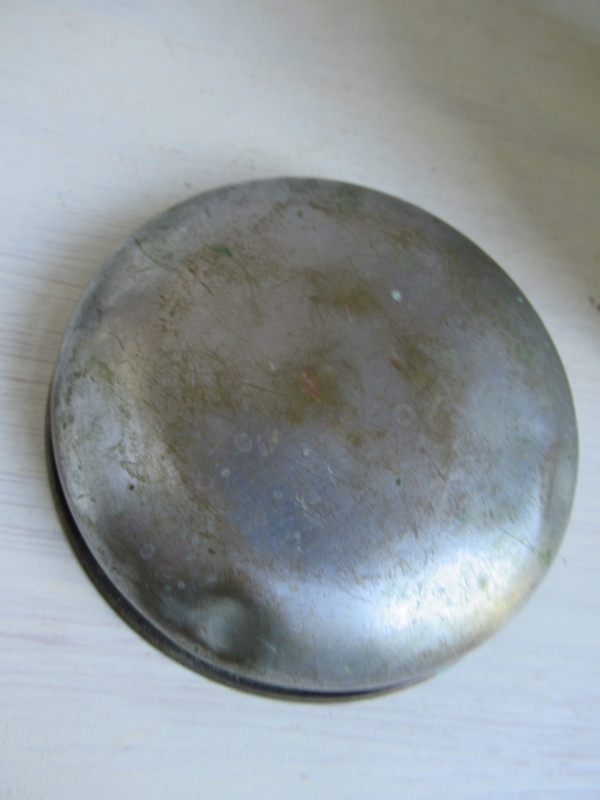 oud emaille beschuit blik - Afbeelding 7