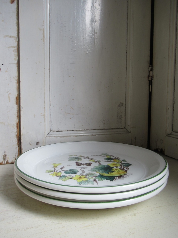 groot bord / taartschaal, Wedgwood, Florabunda - Afbeelding 2