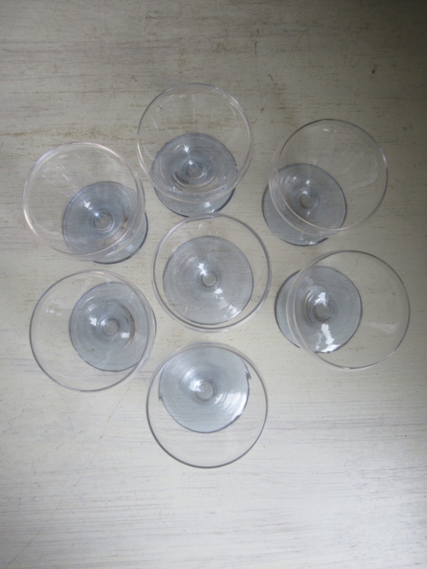 7 mooie oude Franse glaasjes - Afbeelding 3