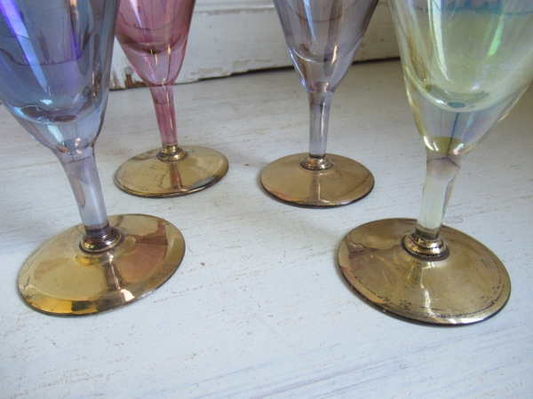 4 oude Franse glazen - Afbeelding 4
