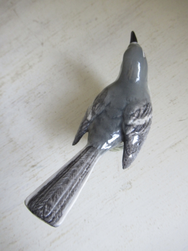 klein oud Engels porseleinen vogeltje - Afbeelding 4