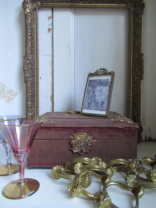 grote oude Franse gordijnklem