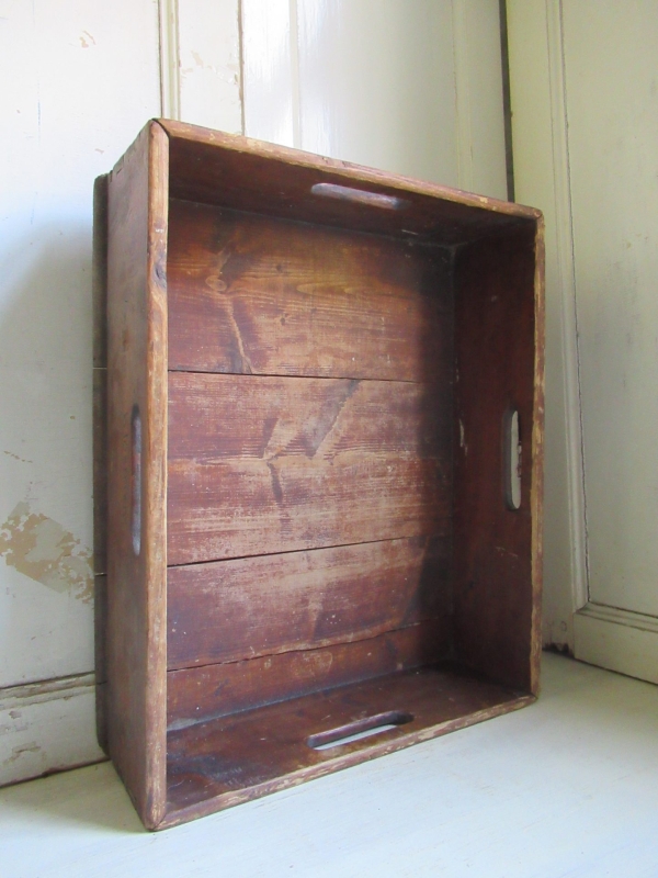 grote oude houten bak - Afbeelding 2