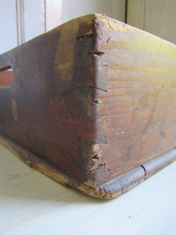 grote oude houten bak - Afbeelding 5