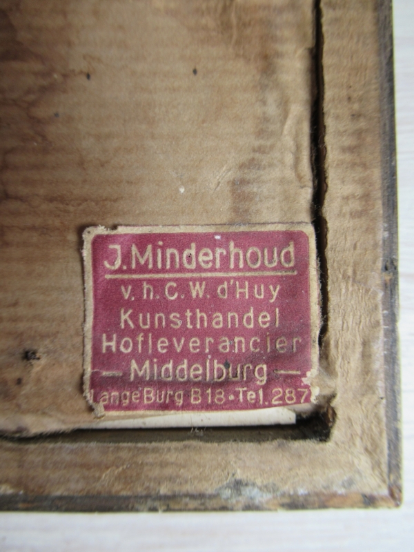 oude bloemenprent in lijst - Afbeelding 7
