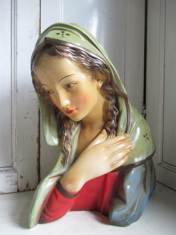 oude Maria buste - Afbeelding 2
