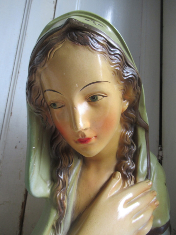 oude Maria buste - Afbeelding 4