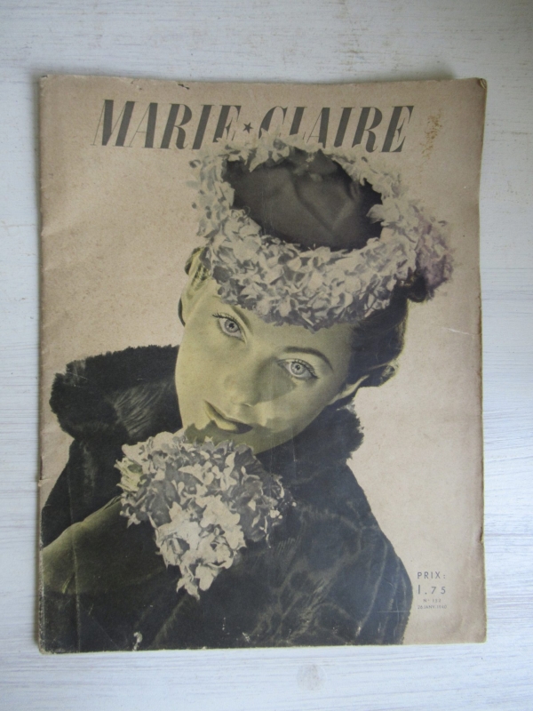 oud Frans tijdschrift, Marie-Claire, oktober 1940 - Afbeelding 2
