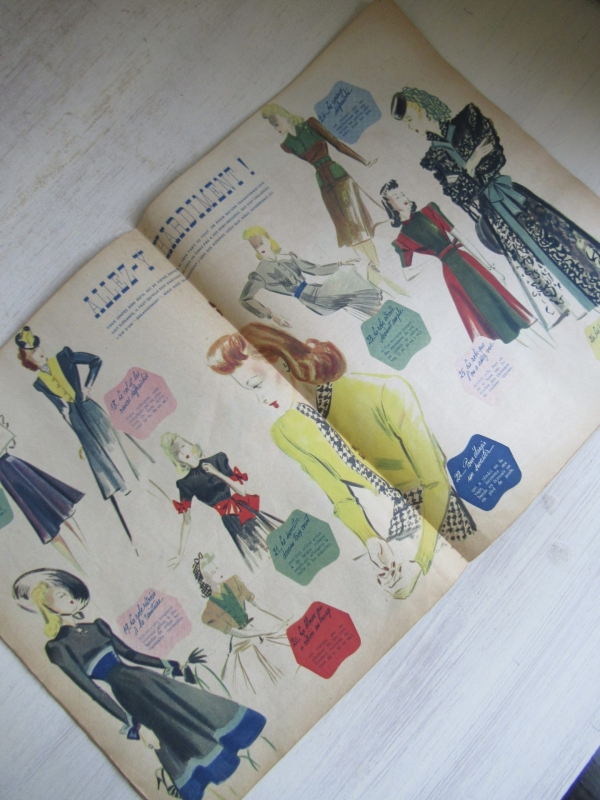 oud Frans tijdschrift, Marie-Claire, oktober 1940 - Afbeelding 3