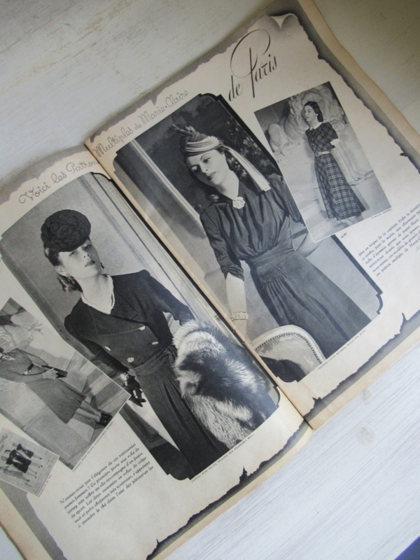 oud Frans tijdschrift, Marie-Claire, oktober 1940 - Afbeelding 4