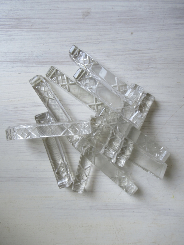 12 glazen messenleggers - Afbeelding 2