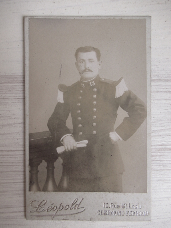 oude Franse carte de visite - Afbeelding 2