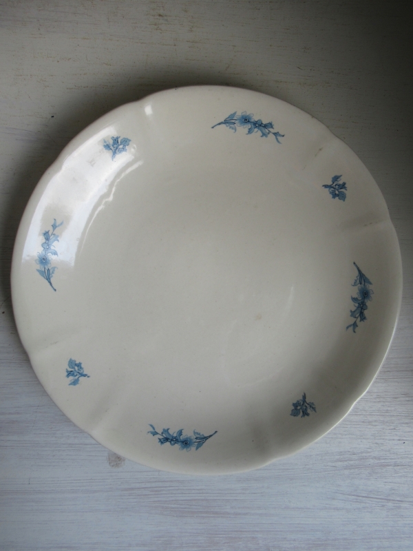 oude schaal / bord, Plateel - Afbeelding 2