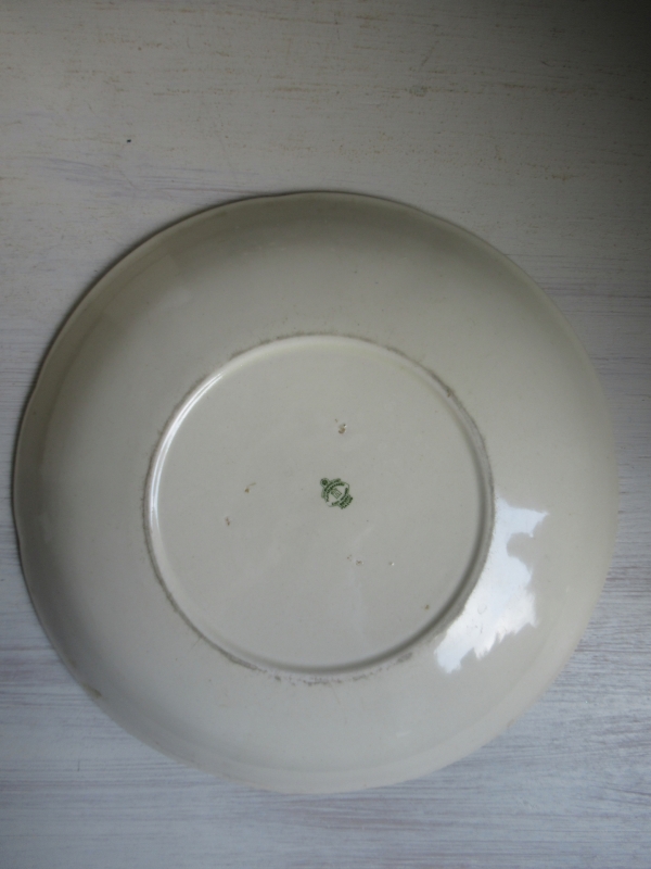 oude schaal / bord, Plateel - Afbeelding 4