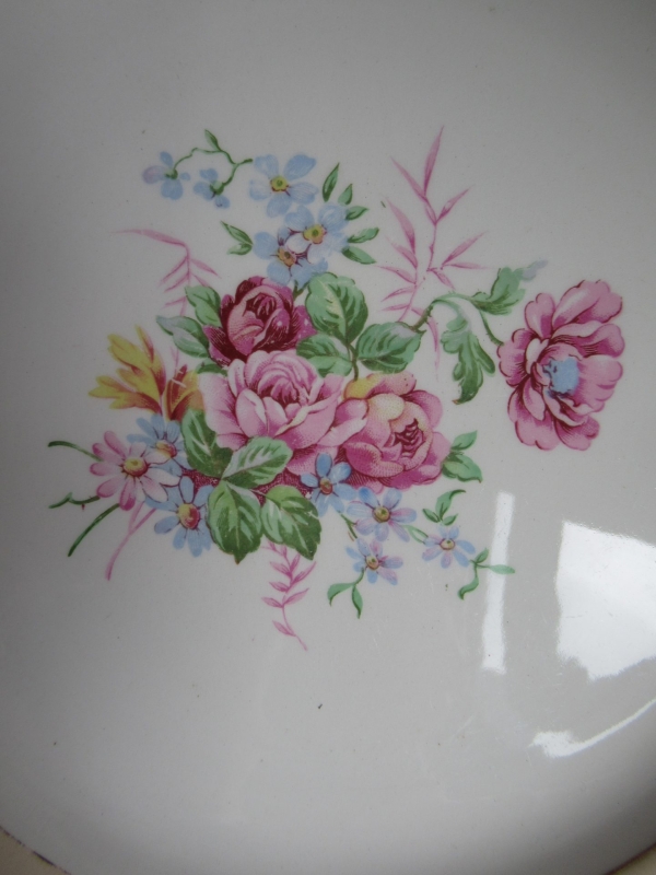 prachtig groot oud bord, St. Amand - Afbeelding 3